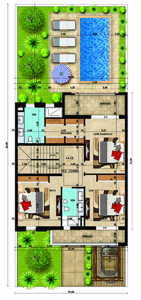 Red Town 1 Floor